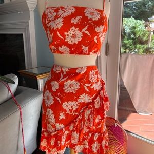 Free People Skirt and Tank Set